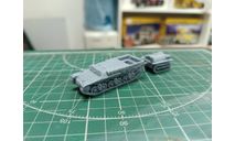 Французский тягач-транспортер Lorraine 38L 1:72 Смола 3D-печать возможен обмен, масштабные модели бронетехники, scale72