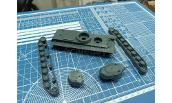 Советский танк СМК 1:72 Смола 3D-печать
