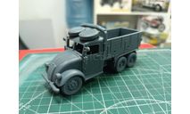 Tatra T82 6x6 бортовая 1:43 Смола 3D-печать, масштабная модель, scale43