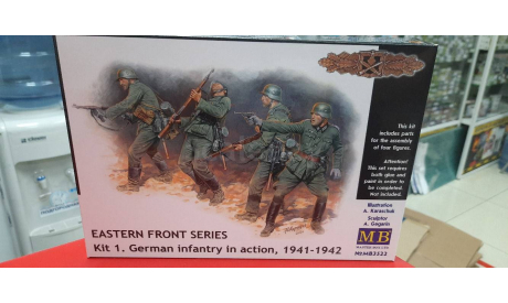 3522 Немецкая пехота, 1941-1942 1:35 MasterBox возможен обмен, миниатюры, фигуры, Master Box, scale35