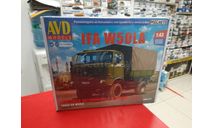 1568 IFA W50LA бортовой (с тентом) 1:43 AVD возможен обмен, масштабная модель, scale43, ЗиС