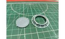 Люк канализационный с основанием 1:35 Смола 3D-печать возможен обмен, элементы для диорам, scale35