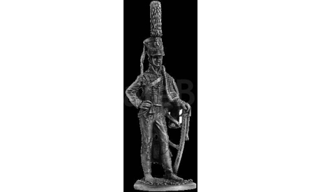Русский офицер Лубенского гусарского полка, 1809-1811 25 мм Металл Ekcastings, фигурка
