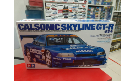 24219 Calsonic  GT-R (R34) 1:24 Tamiya возможен обмен, масштабная модель, Nissan, scale24