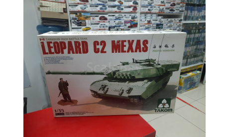 2003 Canadian MBT Leopard C2 MEXAS 1:35 Takom возможен обмен, сборные модели бронетехники, танков, бтт, scale72