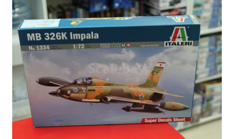 1334  самолет  MB 326 K IMPALA 1:72 Italeri возможен обмен, сборные модели авиации, scale72