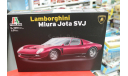 3649 Lamborghini Miura JOTA SVJ 1:24 Italeri возможен обмен, сборная модель автомобиля, 1/24