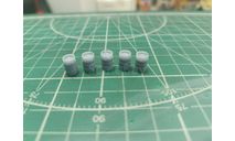 КЕГ для напитков 50 л. 5 шт 1:72 Смола 3D-печать возможен обмен, миниатюры, фигуры, scale72