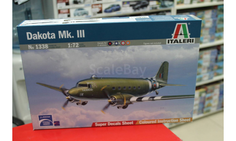 1338 самолет  DAKOTA Mk.III  1:72 Italeri возможен обмен, сборные модели авиации, scale72