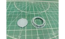 Люк канализационный с основанием 1:43 Смола 3D-печать возможен обмен, миниатюры, фигуры, scale43