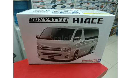 05895 Toyota HiAce BoxStyle TRH200V Super GL ’10 1:24 Aoshima Возможен обмен, масштабная модель, Nissan, scale24