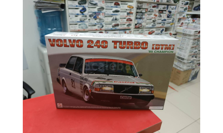 BX24027 Volvo 240 Turbo DTM ’85 1:24 Aoshima возможен обмен, сборная модель автомобиля, scale24