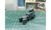 Бронеавтомобиль Peugeot AC 1914  1:72 Смола 3D-печать, масштабные модели бронетехники, scale43
