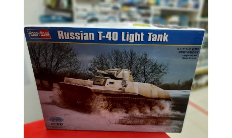 83825 Russian T-40 LightTank 1:35 Hobby Boss возможен обмен, сборные модели бронетехники, танков, бтт, scale35