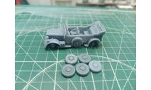 Horch 901 германский автомобиль с опущенным тентом 1:72 Смола 3D-печать, масштабные модели бронетехники, scale72