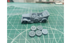 Horch 901 германский автомобиль с опущенным тентом 1:72 Смола 3D-печать