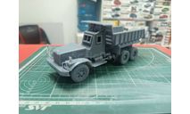 КрАЗ-256Б1-030 – спецсамосвал для ликвидации аварии в Чернобыле 1:43 Смола 3D-печать, масштабная модель, scale43