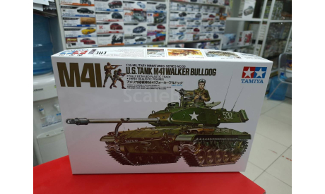 35055 M41 Walker Bulldog 1:35 Tamiya возможен обмен, сборные модели бронетехники, танков, бтт, Rover, scale35