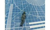 Женщина, стоящая с поднятой рукой  1:35 Смола 3D-печать, фигурка, scale35