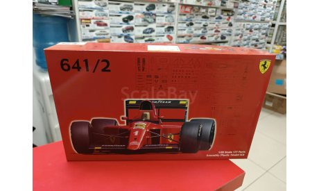 FU09214 Ferrari 641/2 (Mexican GP/French GP) 1:20 Fujimi возможен обмен, сборная модель автомобиля, Toyota, scale0