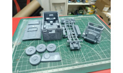 Bedford QLR 1:43 Смола 3D-печать