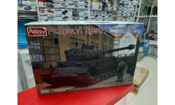 35A023 Pz.Kpfw.VI Tiger(P) with Resin Figure of well know Enginee 1:35 Amusing возможен обмен