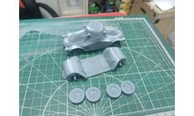 Чешский бронеавтомобиль PA-II «Zelva» 1:43 Смола 3D-печать, масштабные модели бронетехники, scale43
