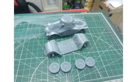 Чешский бронеавтомобиль PA-II «Zelva» 1:43 Смола 3D-печать, масштабные модели бронетехники, scale43