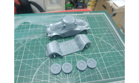 Чешский бронеавтомобиль PA-II «Zelva» 1:43 Смола 3D-печать, масштабные модели бронетехники, scale43