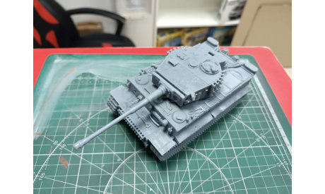 Немецкий танк ТИГР I 1:43 Смола 3d-печать, масштабная модель, ЗиС, scale43