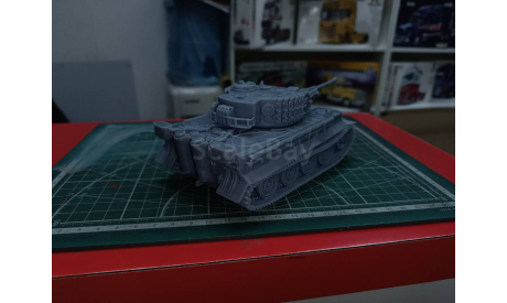 Немецкий танк ТИГР I 1:43 Смола 3d-печать, масштабная модель, ЗиС, scale43