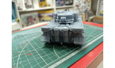 Немецкий танк ТИГР I 1:43 Смола 3d-печать, масштабная модель, ЗиС, scale43