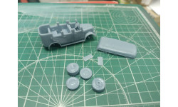 Steyr Type 1500A OMNIBUS Ambulance 1:72 Смола 3D-печать