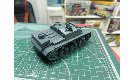 Sturmgeschütz III (StuG III) 1:43 Смола 3D-печать возможен обмен, сборные модели бронетехники, танков, бтт, СУ, scale43