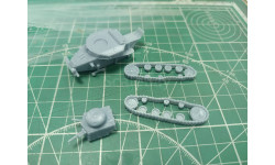Советский легкий танк Т-18 1:72 Смола 3D-печать