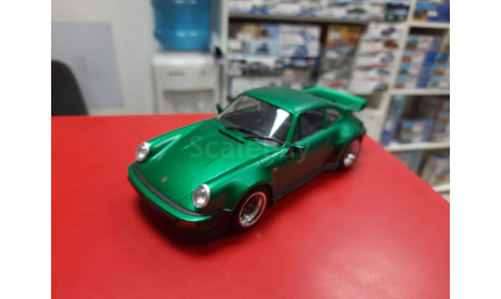 24279 Porsche 911 Turbo 88 собран из кита Tamiya 1:24 возможен обмен, масштабная модель, scale24