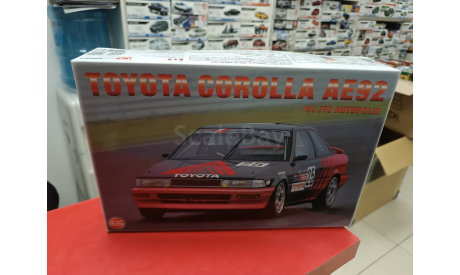 PN24025 Toyota Corolla AE92 ’91 JTC Autopolis 1:24 Aoshima Nunu Возможен обмен, масштабная модель, Nissan, scale24