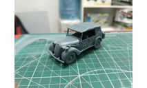 Tatra 57K с понятым тентом 1:43 Смола 3D-печать, масштабная модель, scale72