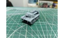 Легкий полубронированный артиллерийский тягач Т-20 «Комсомолец»  1:72 Смола 3D-печать, сборные модели бронетехники, танков, бтт, СУ, scale72