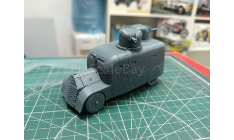 Skoda Fiat Torino 1:43 Смола 3D-печать, масштабные модели бронетехники, Tatra, scale43