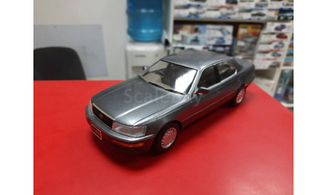 24096 Toyota Celsior собран из кита Tamiya 1:24 возможен обмен, масштабная модель, scale24