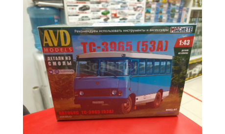 4063 Автобус ТС-3965 (53А)  1:43 AVD возможен обмен, масштабная модель, scale43