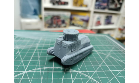 LK-III (Leichte Kampfwagen III) пулеметный 1:72 Смола 3D-печать, сборные модели бронетехники, танков, бтт, СУ, scale43
