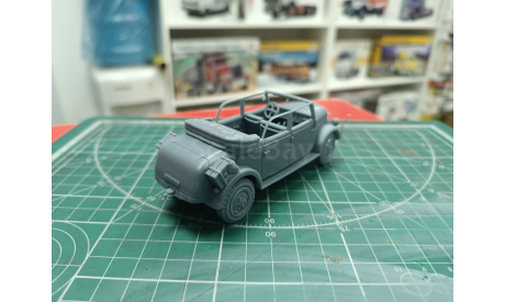Steyr Type 1500 с опущенным тентом 1:43 Смола 3D-печать  возможен обмен, масштабная модель, Horch, scale43