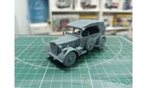 Horch 901 германский автомобиль с поднятым тентом 1:43 Смола 3D-печать  возможен обмен, масштабная модель, scale43