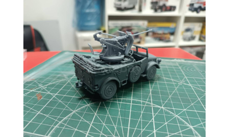 Horch 108 20mm Flak 1:43 Смола 3D-печать 1:43 Смола 3D-печать  возможен обмен, масштабные модели бронетехники, scale43