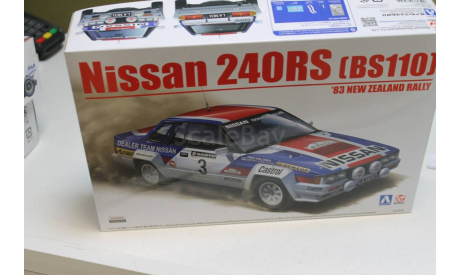 24008 Nissan 240RS 1983 New Zealand Rally Version 1:24  Beemax возможен обмен, сборная модель автомобиля, scale0