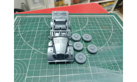 Horch 901 германский автомобиль с опущенным тентом 1:43 Смола 3D-печать, масштабные модели бронетехники, scale43