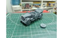 Horch 901 германский автомобиль с опущенным тентом 1:43 Смола 3D-печать, масштабные модели бронетехники, scale43