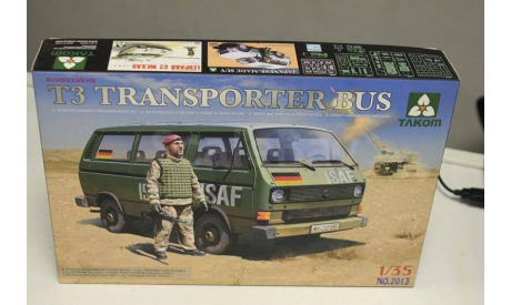 Bundeswehr T3 Transporter Truck (Double Cab) 2014 1:43 Tacom, сборная модель автомобиля, 1:35, 1/35, Nissan